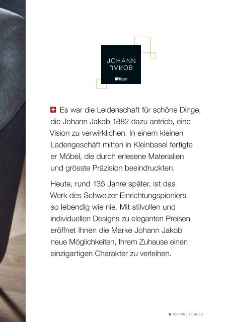 Johann Jakob Zeit für neue Klassiker