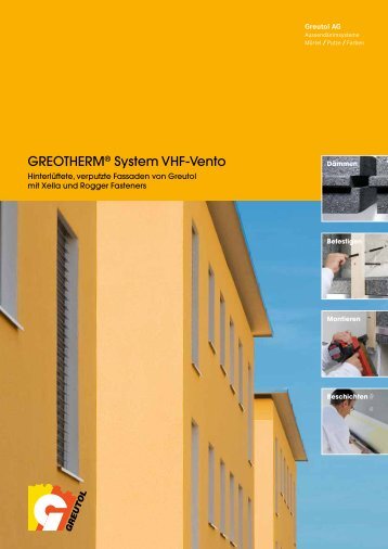 GREOTHERM® System VHF-Vento - Greutol AG