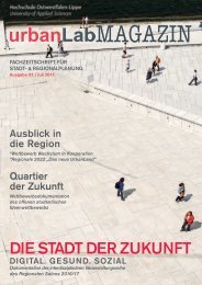 urbanLab Magazin 2017 - Die Stadt der Zukunft