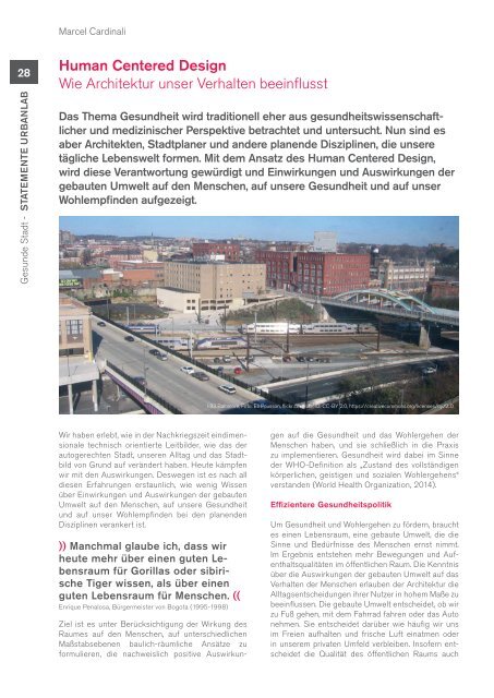 urbanLab Magazin 2017 - Die Stadt der Zukunft