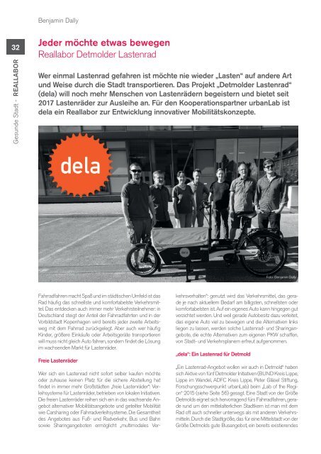 urbanLab Magazin 2017 - Die Stadt der Zukunft