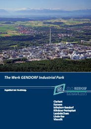 The Werk GENDORF Industrial Park - InfraServ GmbH & Co ...