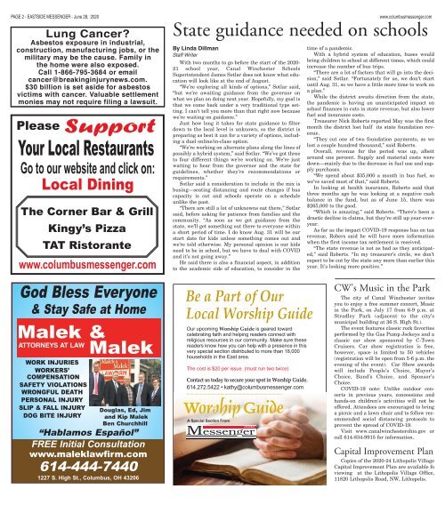 Eastside Messenger - June 28th, 2020