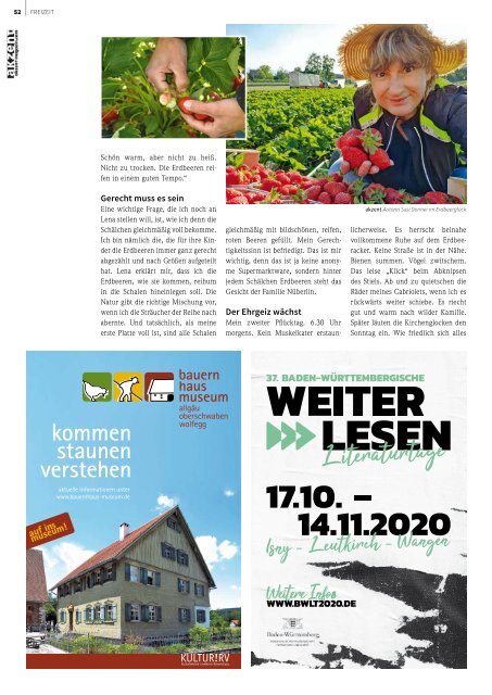 akzent Magazin Juli '20 Bodensee-Oberschwaben