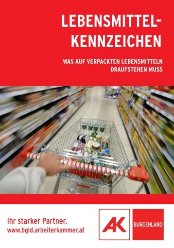 LEBENSMITTEL- KENNZEICHEN - Arbeiterkammer