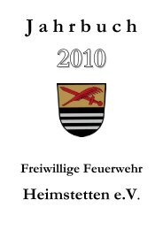 J ahrbuch - Freiwillige Feuerwehr Heimstetten