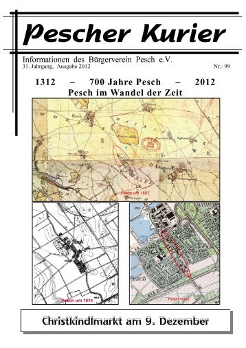 Nachruf - Bürgerverein Köln Pesch