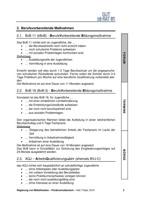 1. Das SFZ II Bad Windsheim