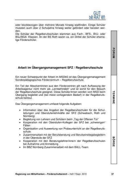 1. Das SFZ II Bad Windsheim