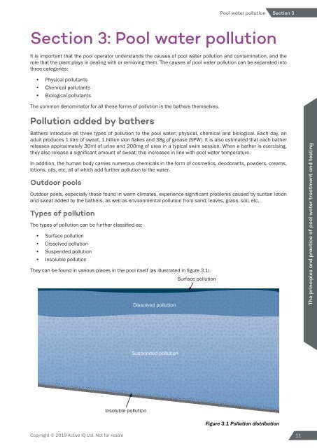 Active IQ Level 2 Award in Pool Operations (sample manual)