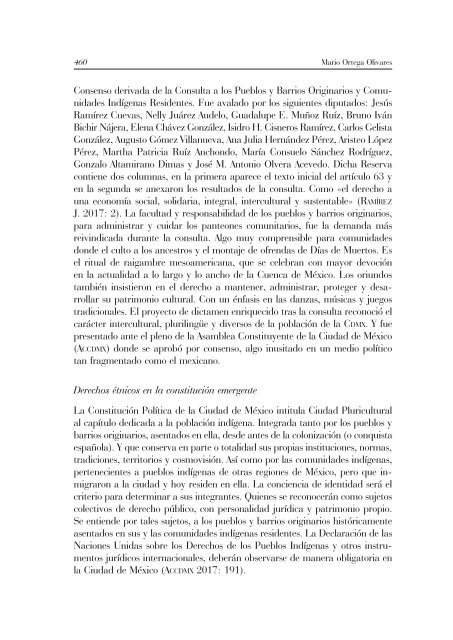 DERECHOS DE PUEBLOS ORIGINARIOS EN LA CONSTITUCIÓN CIUDAD DE MÉXICO