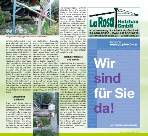 altlandkreis - Das Magazin für den westlichen Pfaffenwinkel - Ausgabe Juli/August 2020