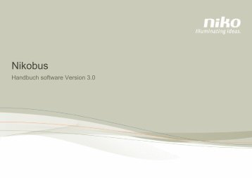 Software-Handbuch für Nikobus herunterladen