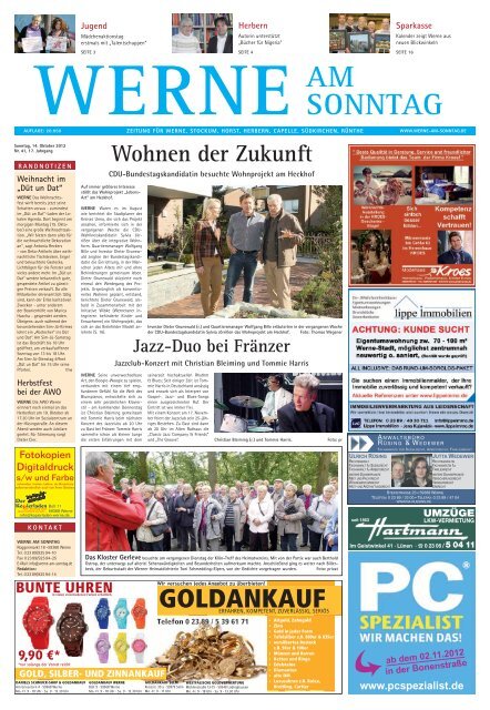 Ausgabe als PDF Download - Werne am Sonntag