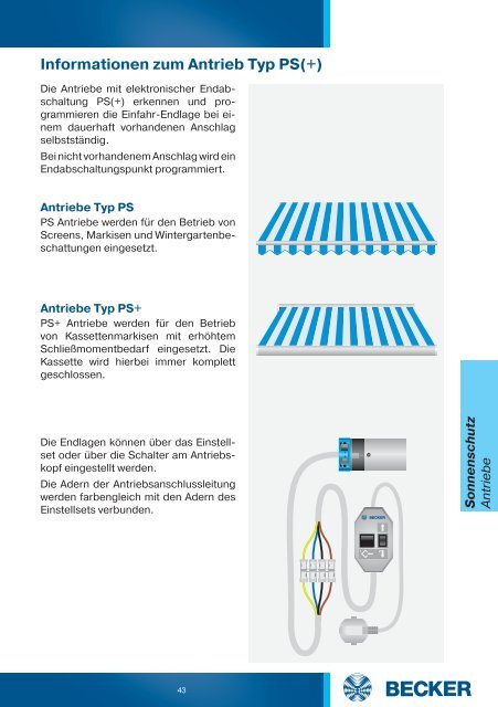 Monteurhandbuch - becker-antriebe.ch antriebe@antriebe.ch