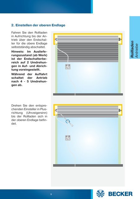 Monteurhandbuch - becker-antriebe.ch antriebe@antriebe.ch