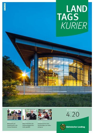 Landtagskurier, Ausgabe 4/2020