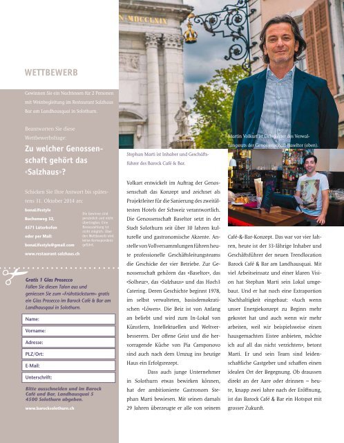 bonalifestyle-Ausgabe 3 | 2014