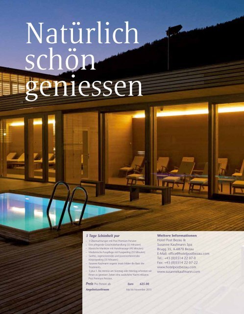 bonalifestyle-Ausgabe 1 | 2015