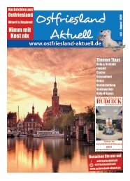 Ostfriesland Aktuell Ausgabe Juli/August 2020