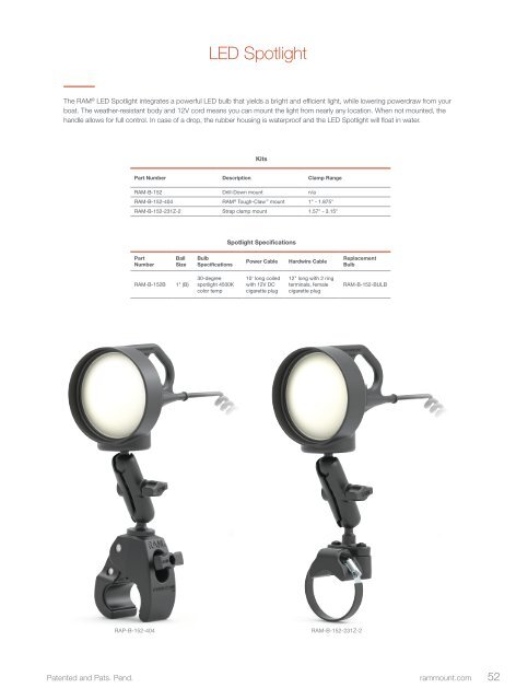 Marine catalog