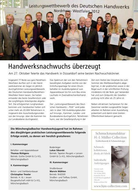pdf-Datei lesen - Kreishandwerkerschaft Mönchengladbach