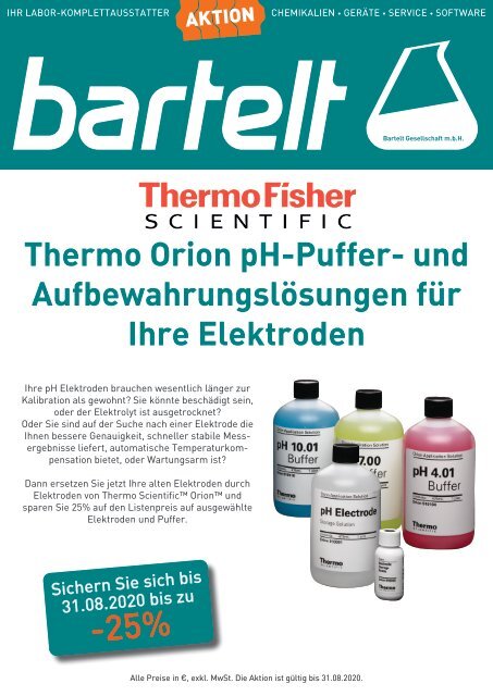 Thermo Scientific™ Orion™ Pufferflaschen