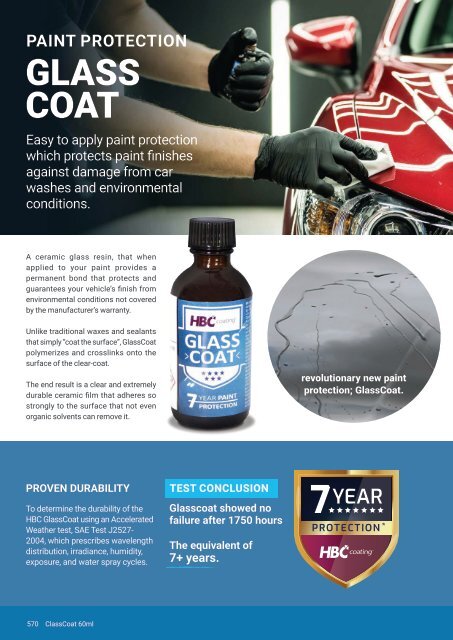 Smart Repair Product Catalogue from HBC System
