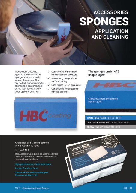 Smart Repair Product Catalogue from HBC System