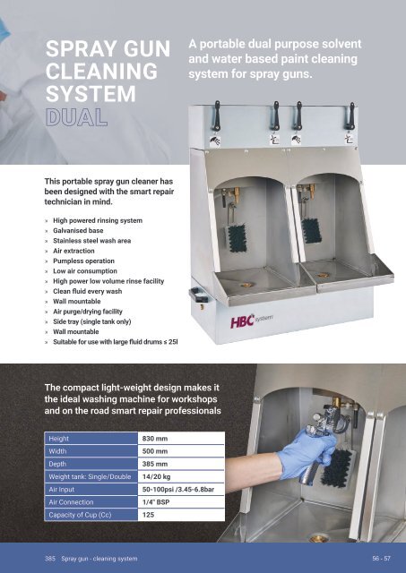 Smart Repair Product Catalogue from HBC System