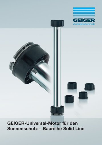motor-baureihe solid line - Geiger Antriebstechnik