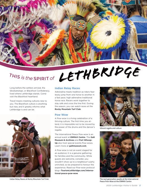 Lethbridge Visitor's Guide 2020