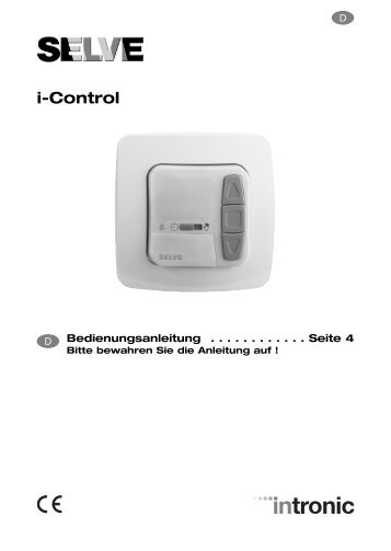 i-Control (pdf, 391 kB) - SELVE