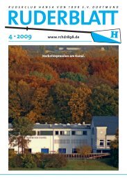 Ruderblatt Ausgabe 4/2009 - 