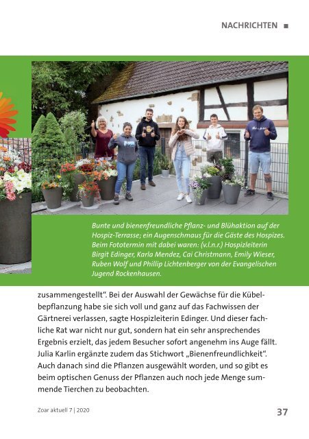 Zoar Aktuell Ausgabe 07 2020