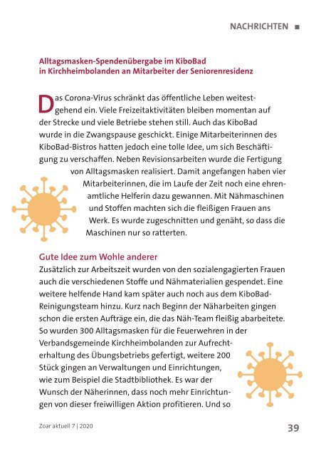 Zoar Aktuell Ausgabe 07 2020