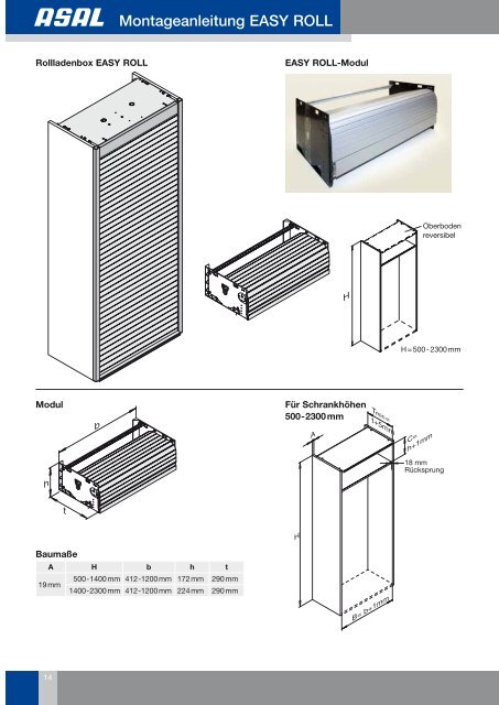 Fachberater für den Innenausbau - Asal