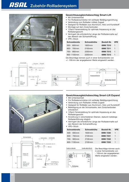 Fachberater für den Innenausbau - Asal