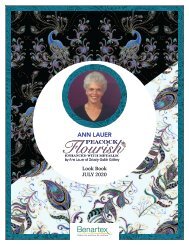 Ann Lauer's Peacock Flourish Lookbook