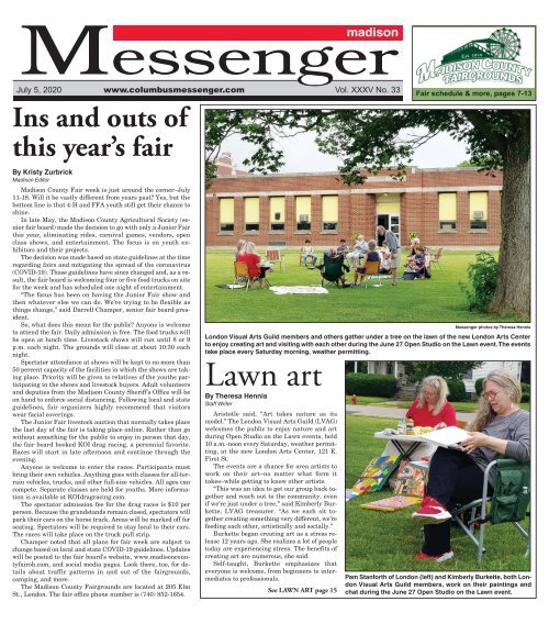 Madison Messenger - July 5th, 2020