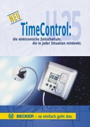 die Zeitschaltuhr TimeControl für Ihre Rollläden. – so einfach geht das.