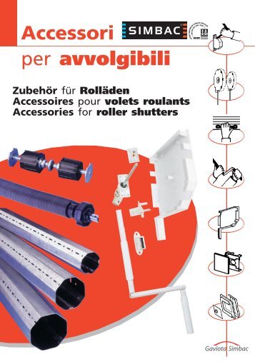 Accessori per avvolgibili - Gaviota Simbac