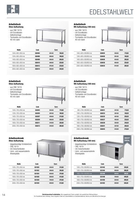 Lagastro Sommeaktion - BEST DEALS auf 16 Seiten