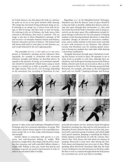 Dance Techniques 2010
