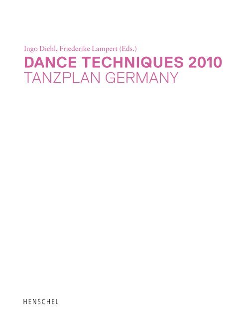 Dance Techniques 2010