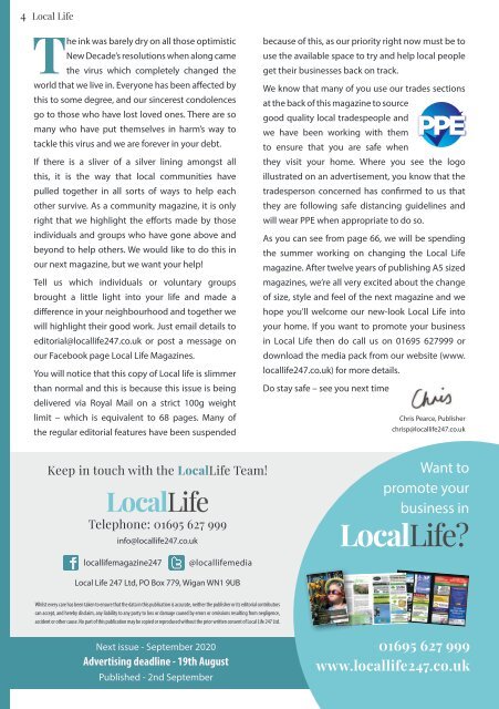 Local Life - Wigan - August 2020