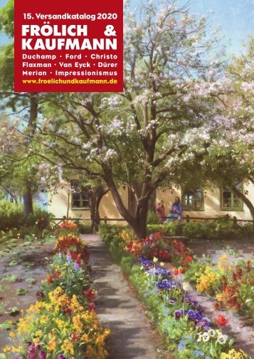 Frölich & Kaufmann 15. Versandkatalog 2020