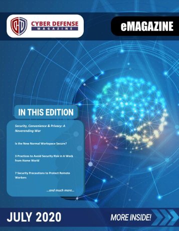 Cyber Defense eMagazine July 2020 Edition