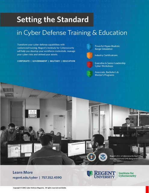 Cyber Defense eMagazine July 2020 Edition