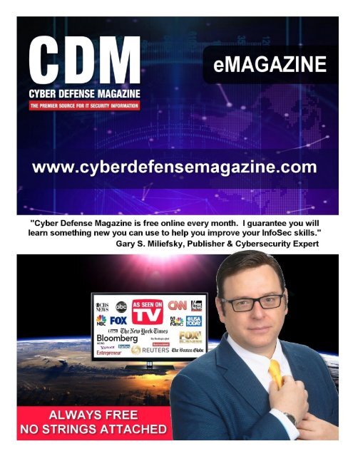 Cyber Defense eMagazine July 2020 Edition